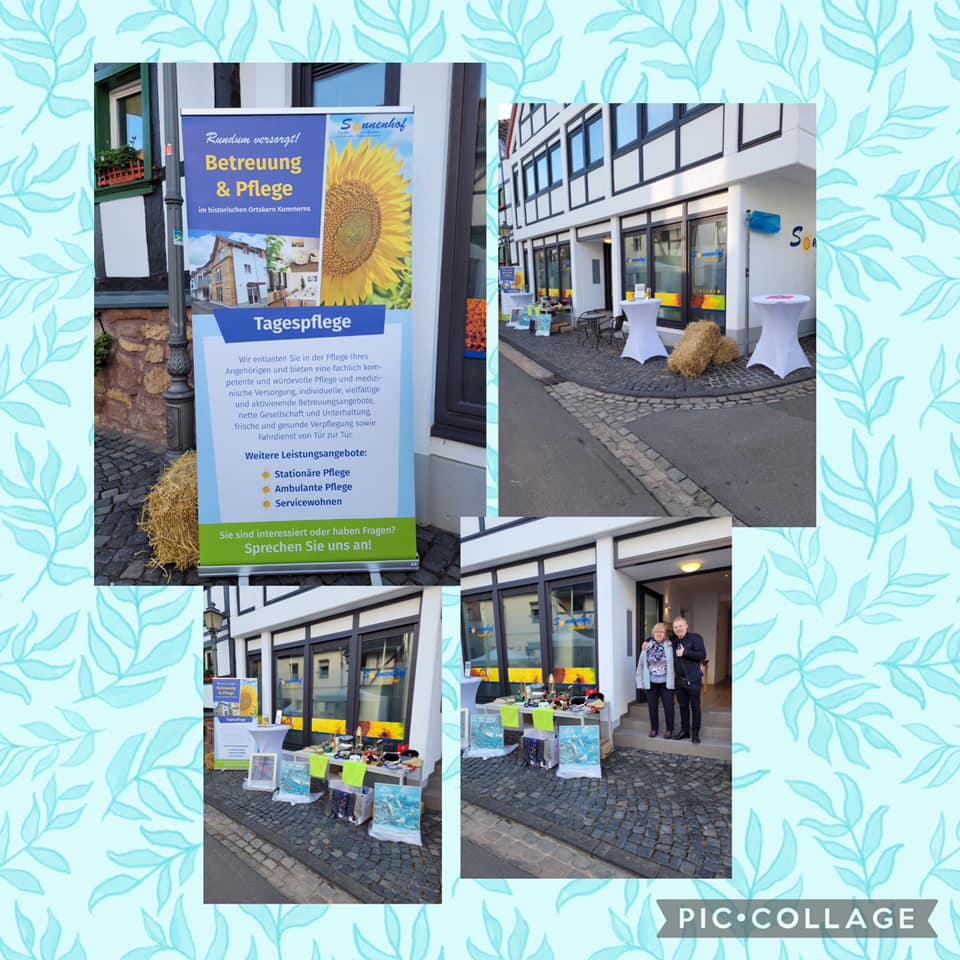 Sonnenhof-Tagespflege beim Herbstmarkt in Kommern
