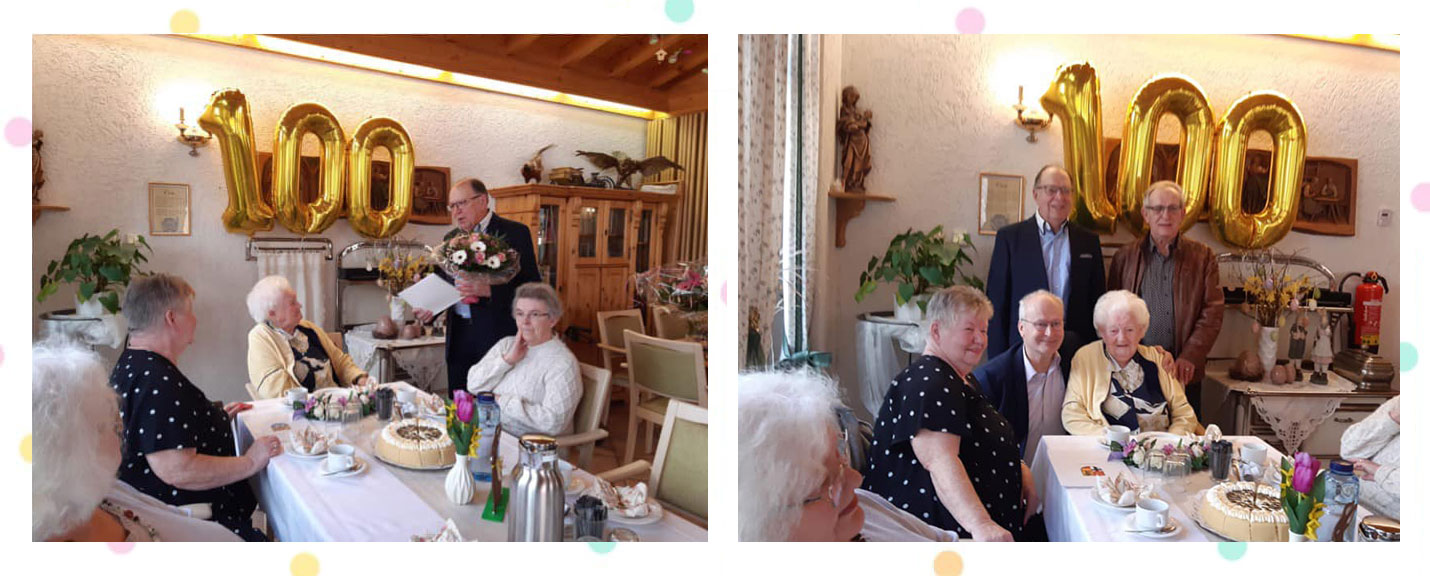 Und noch mehr gute Wünsche für Frau Schmitz