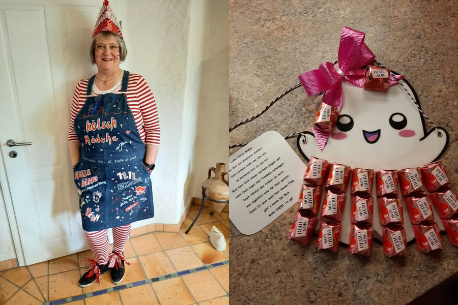 Neues Karnevalsoutfit zur Sitzung